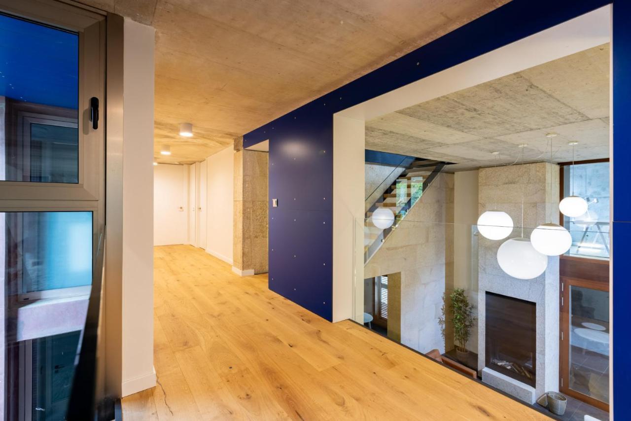 Gran casa rústica en Sigueiro Exterior foto
