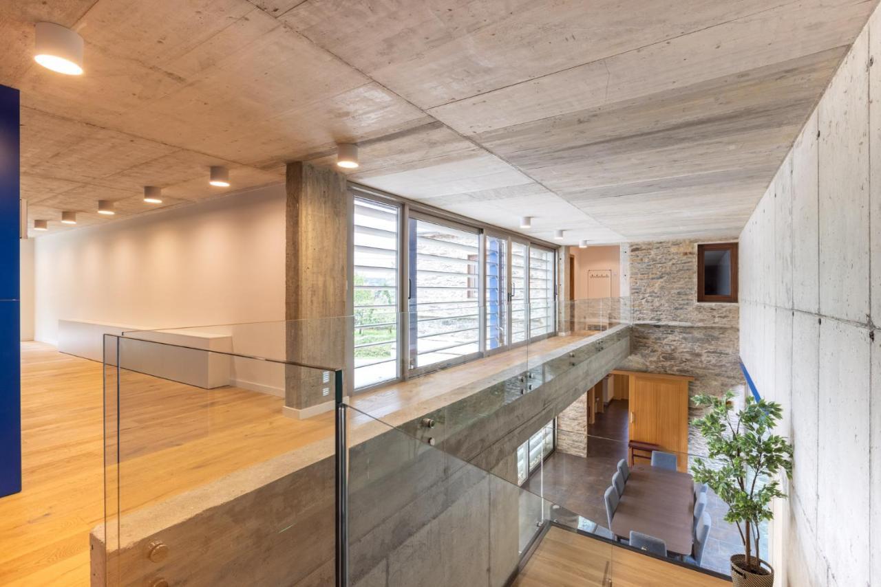 Gran casa rústica en Sigueiro Exterior foto