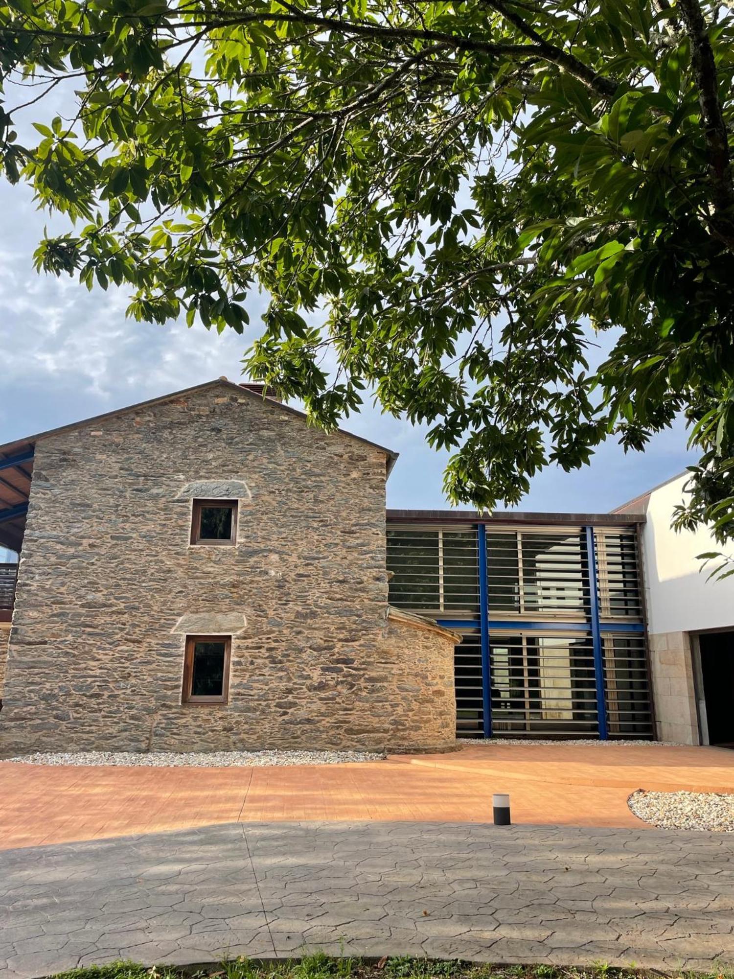 Gran casa rústica en Sigueiro Exterior foto