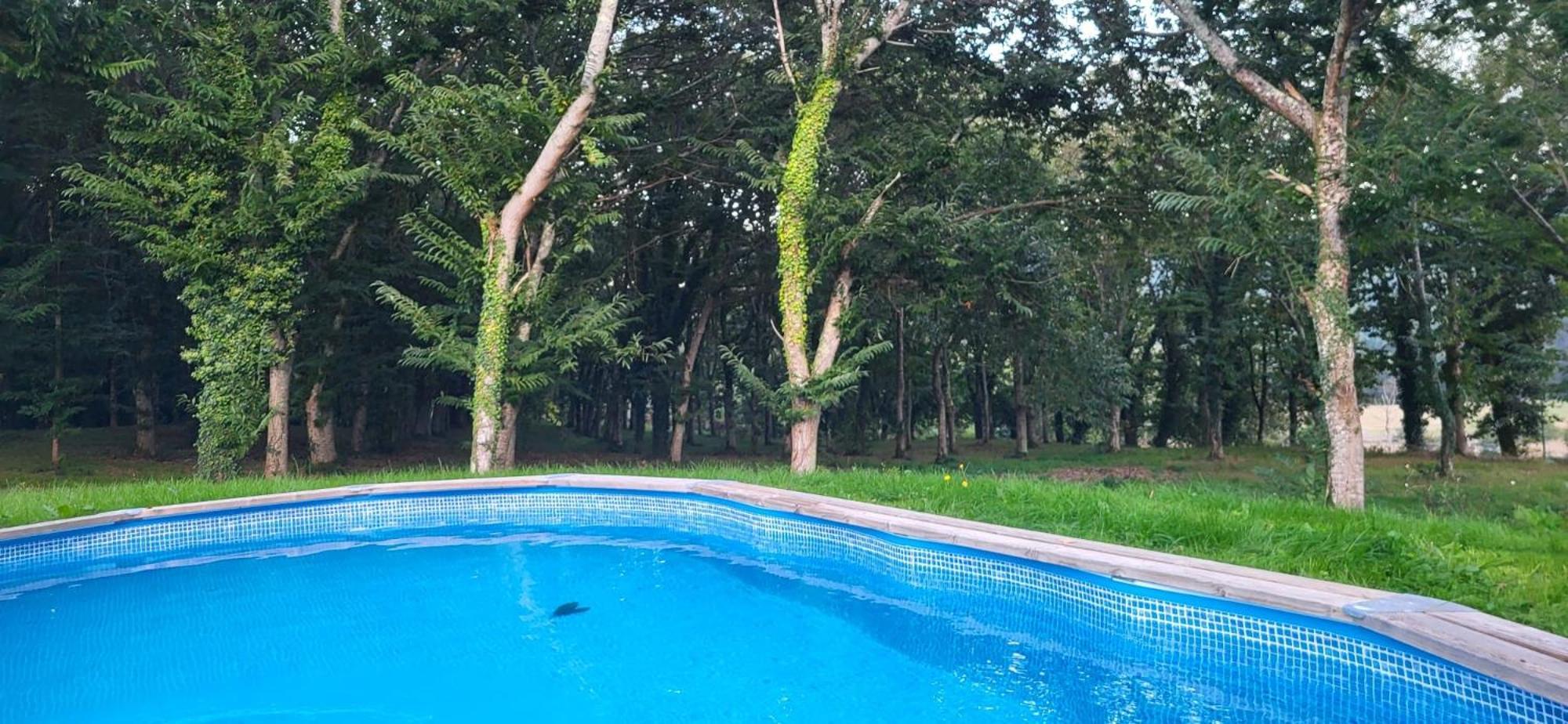 Gran casa rústica en Sigueiro Exterior foto